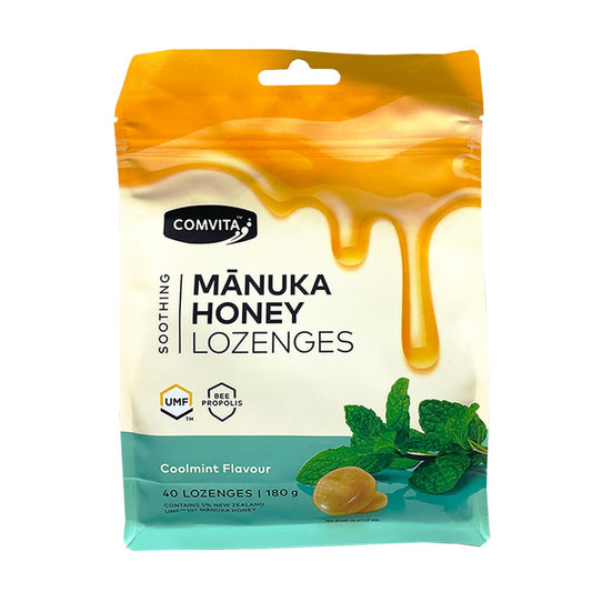Comvita Manuka Honey Lozenges Coolmint (40s)