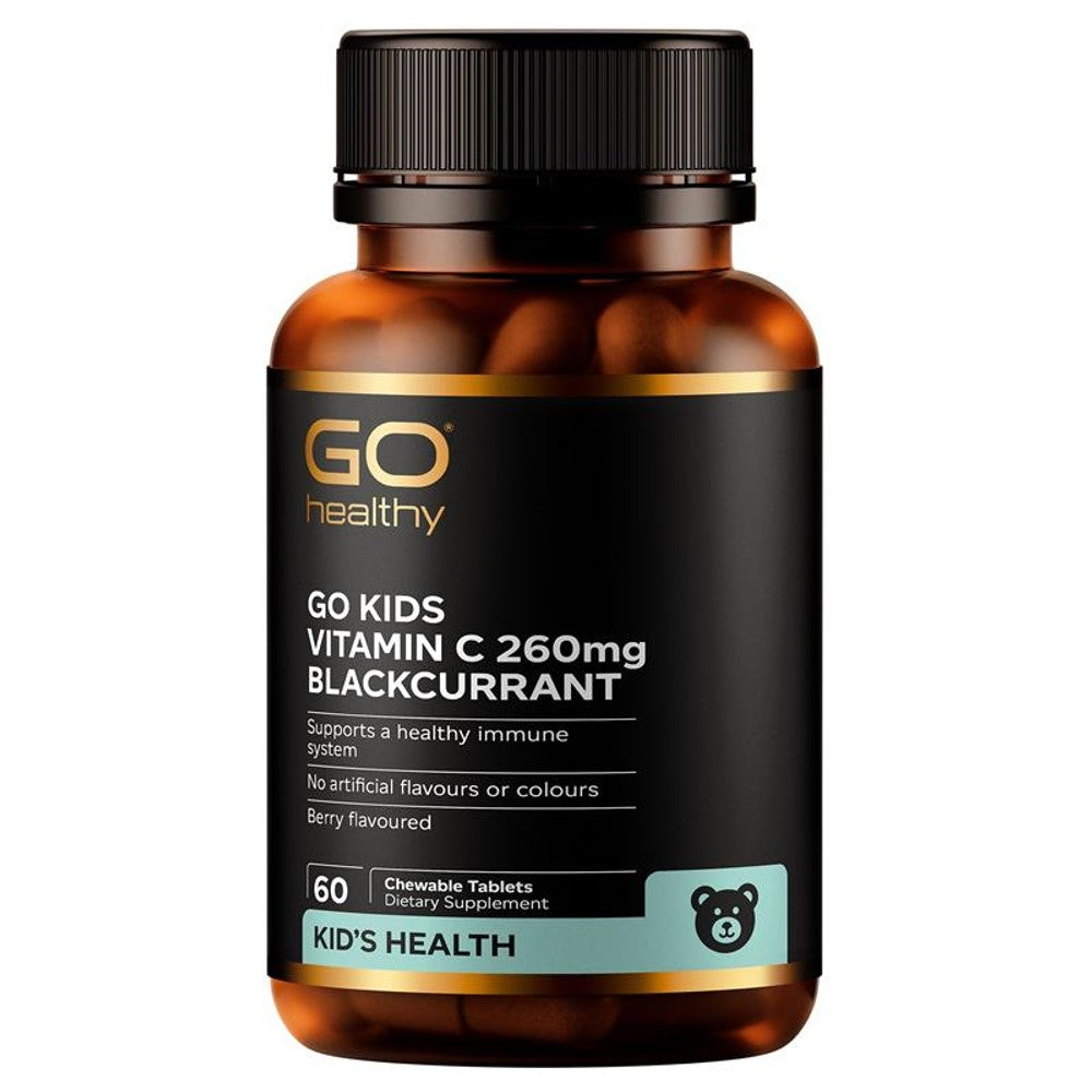 Kids Vitamin C 260mg Blackcurrant 60 Tablets
