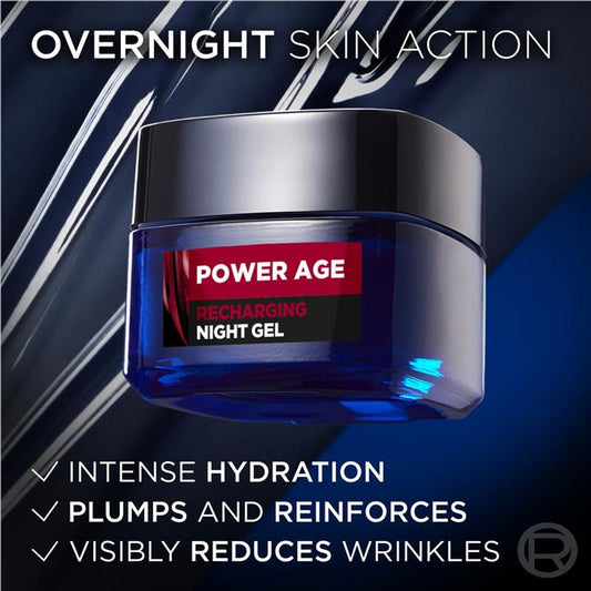 Power Age Recharging Night Gel 50ml