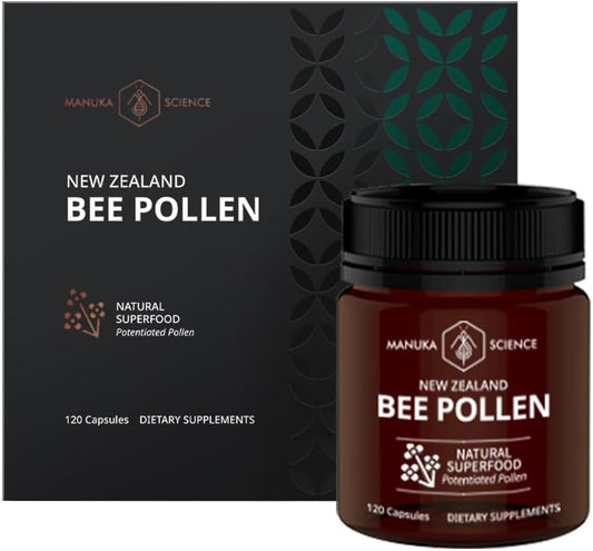 Manuka Science Bee Pollen 120 Capsules
