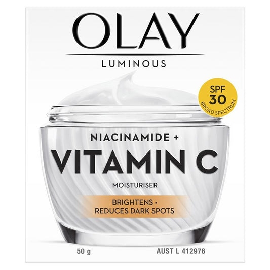 Olay Luminous Vitamin C Moisturiser SPF30 50g