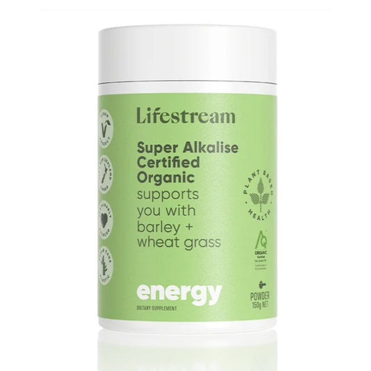 Super Alkalise Certified Organic Powder (150g) - Daily Wellness Support