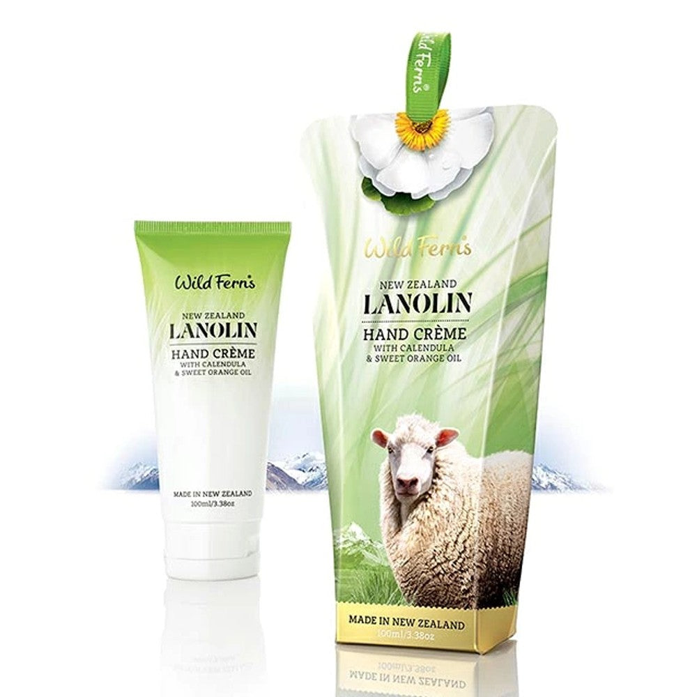 Wild Ferns Lanolin Hand Cream 85ml