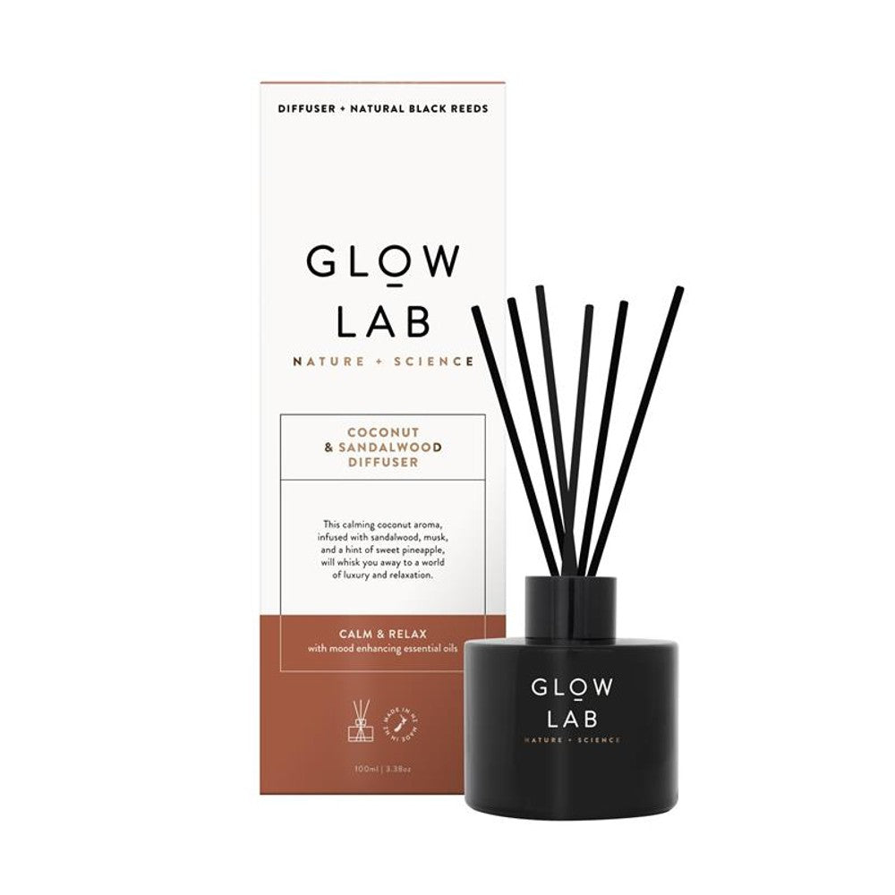 Glow Lab Diffuser Coconut & Sandalwood 100ml