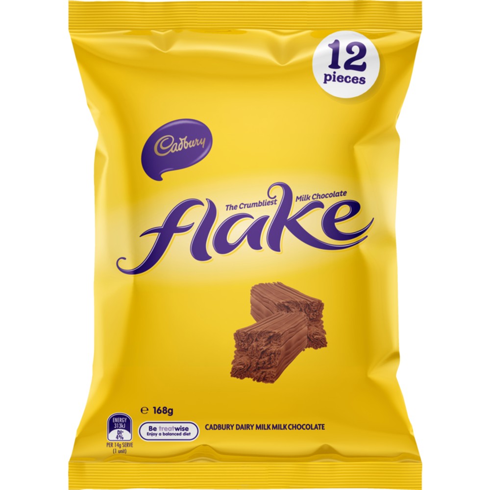 Cadbury Flake Chocolate Sharepack 168g