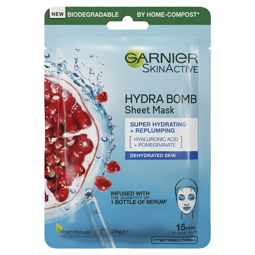 Garnier Skin Active Hydrabomb Tissue Mask Pomegranate