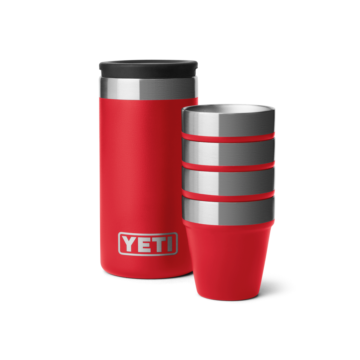 YETI Shot Glasses - Rescue Red (Set of 4)