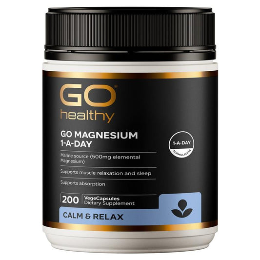 Magnesium 1-A-Day 500mg 200 VegeCapsules