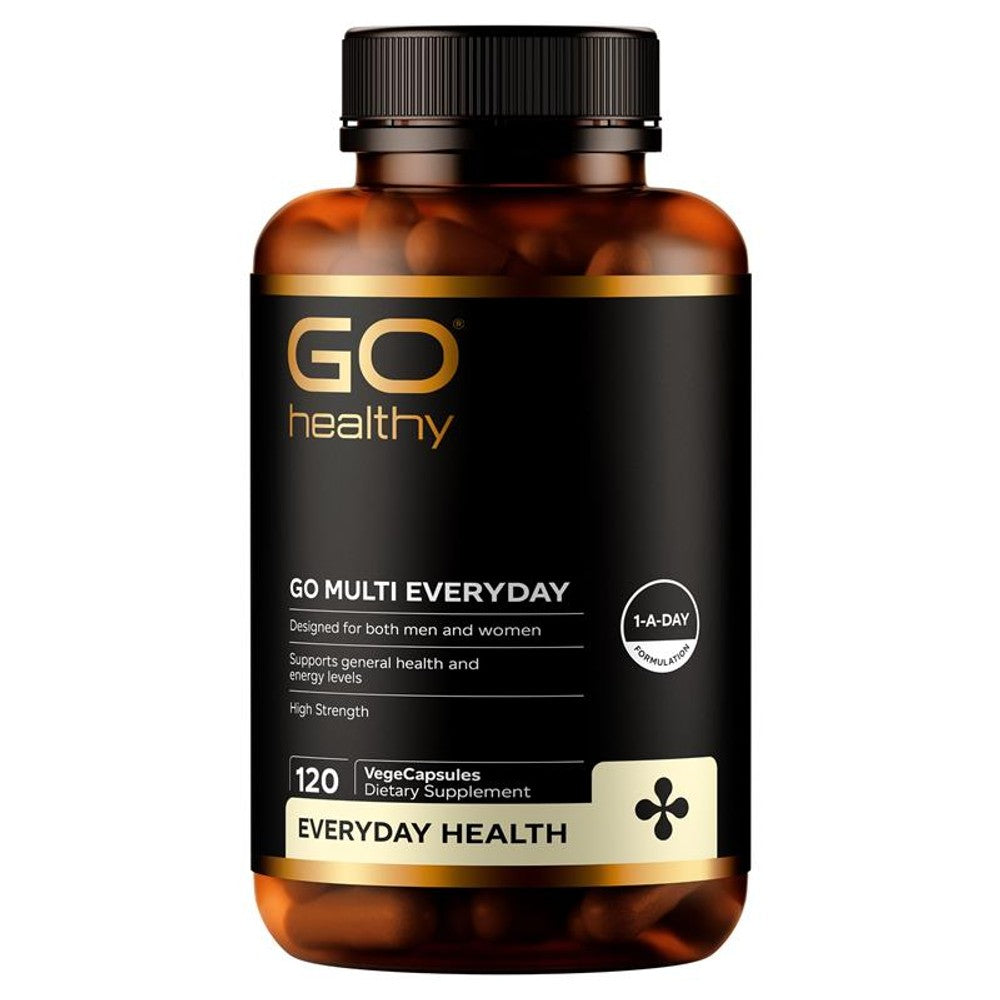 GO Multi Everyday - Daily Vitality & Wellness (120 VegeCapsules)