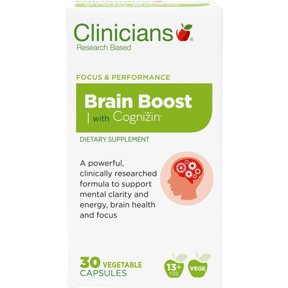Clinicians Brain Boost With Cognizin 30 Capsules