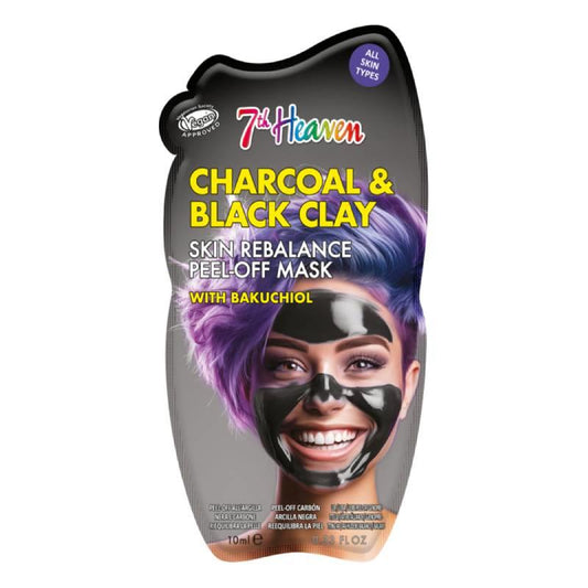 チャコール＆ブラッククレイ スキンリバランス ピールオフマスク バクチオール配合 10ml
