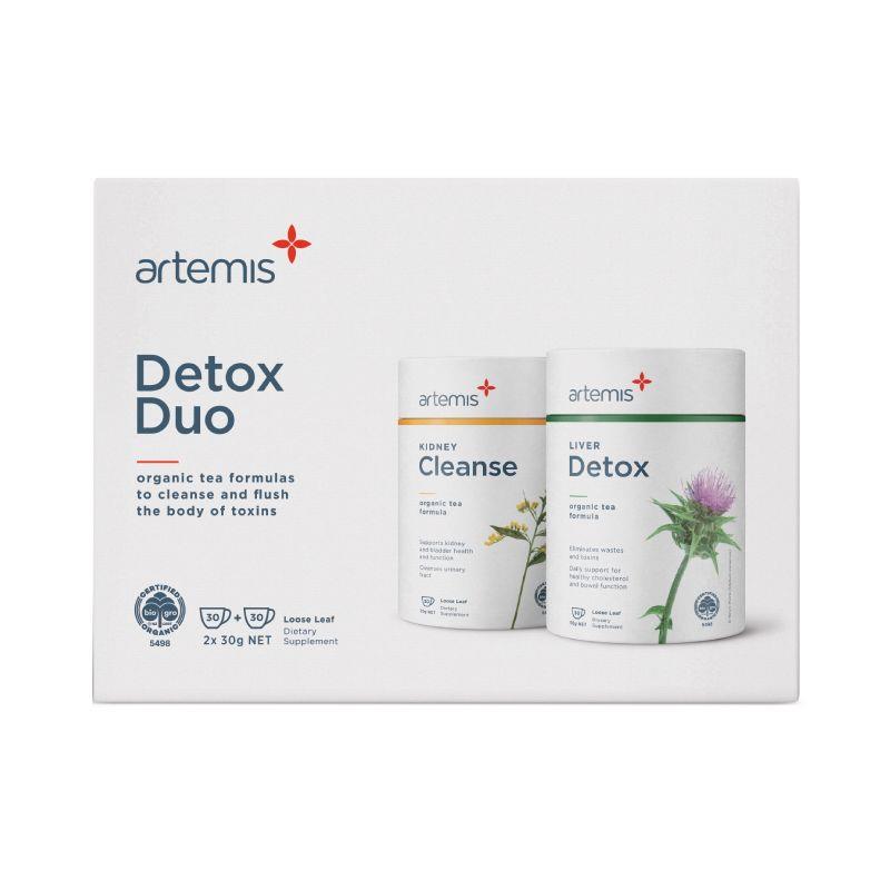 Artemis Detox Duo Tea - Natural Cleansing & Liver Support