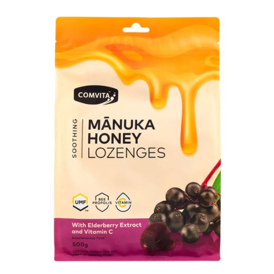 Manuka Honey Lozenges With Elderberry Extract 500g