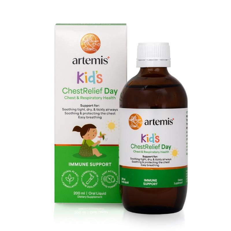 Artemis Kid's ChestRelief Day 200ml - Natural Daytime Chest Support for Children