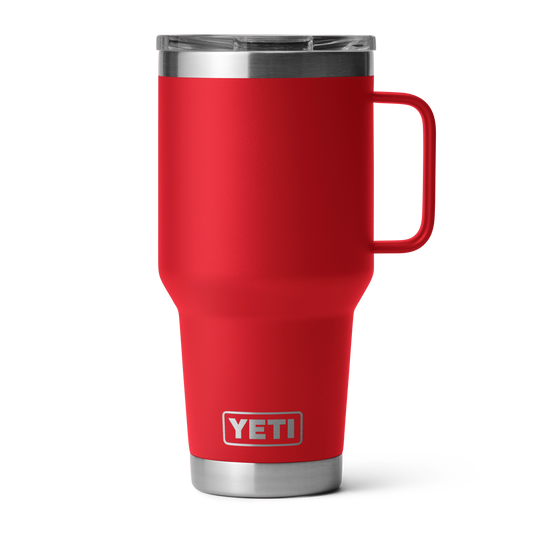 YETI 램블러 30oz 여행용 머그 - 레스큐 레드