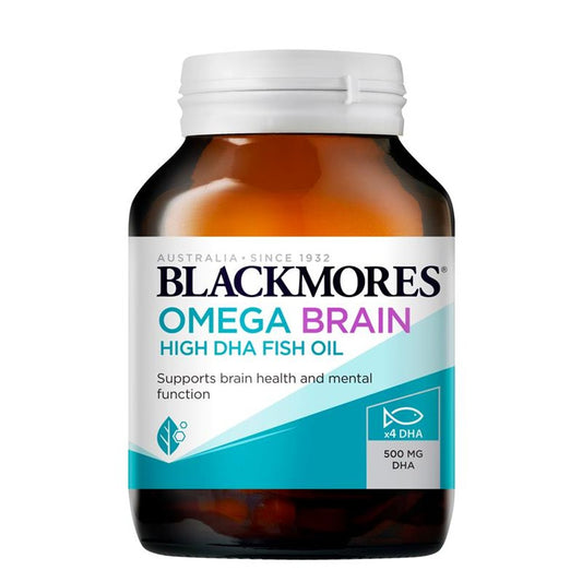 Omega Brain High DHA Fish Oil 60 Capsules