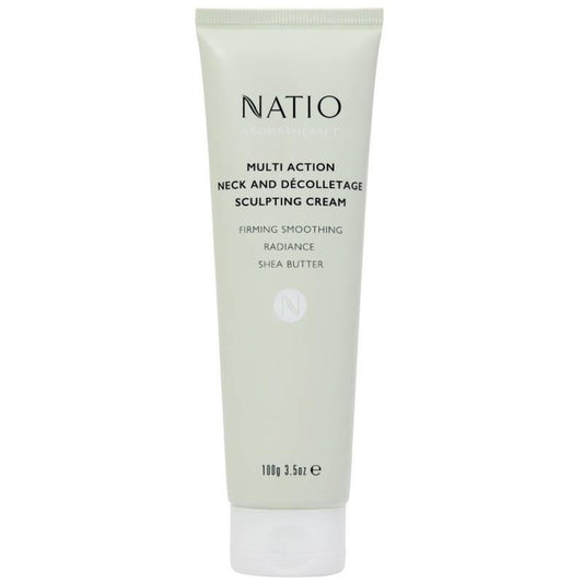 Natio Multi Action Neck & Décolletage Sculpting Cream 100g