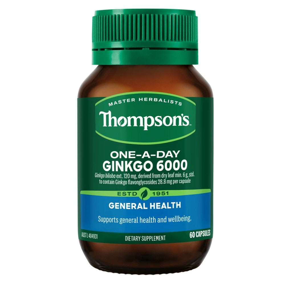 Ginkgo 6000 - Cognitive & Circulation Support