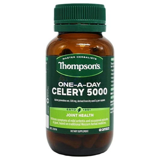 Celery 5000mg (60 Capsules) - Daily Digestive Wellness
