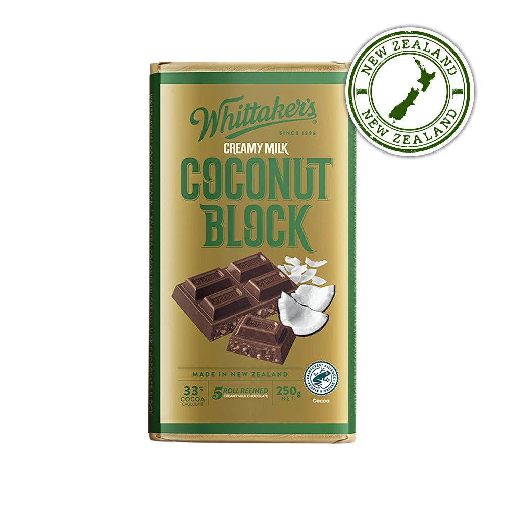 Whittakers Coconut Block 250g