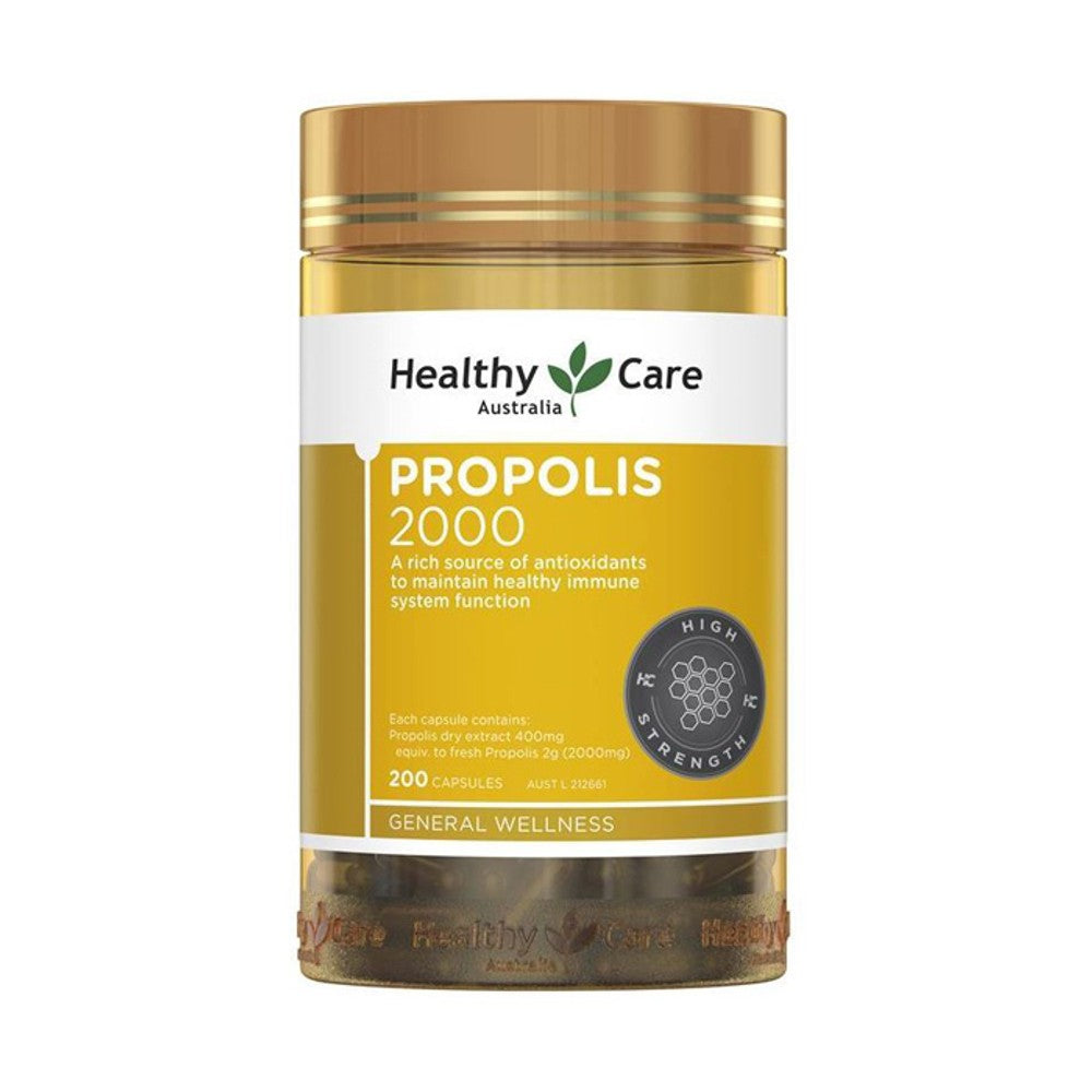 Propolis 2000mg Immune & Wellness Support (200 Capsules)
