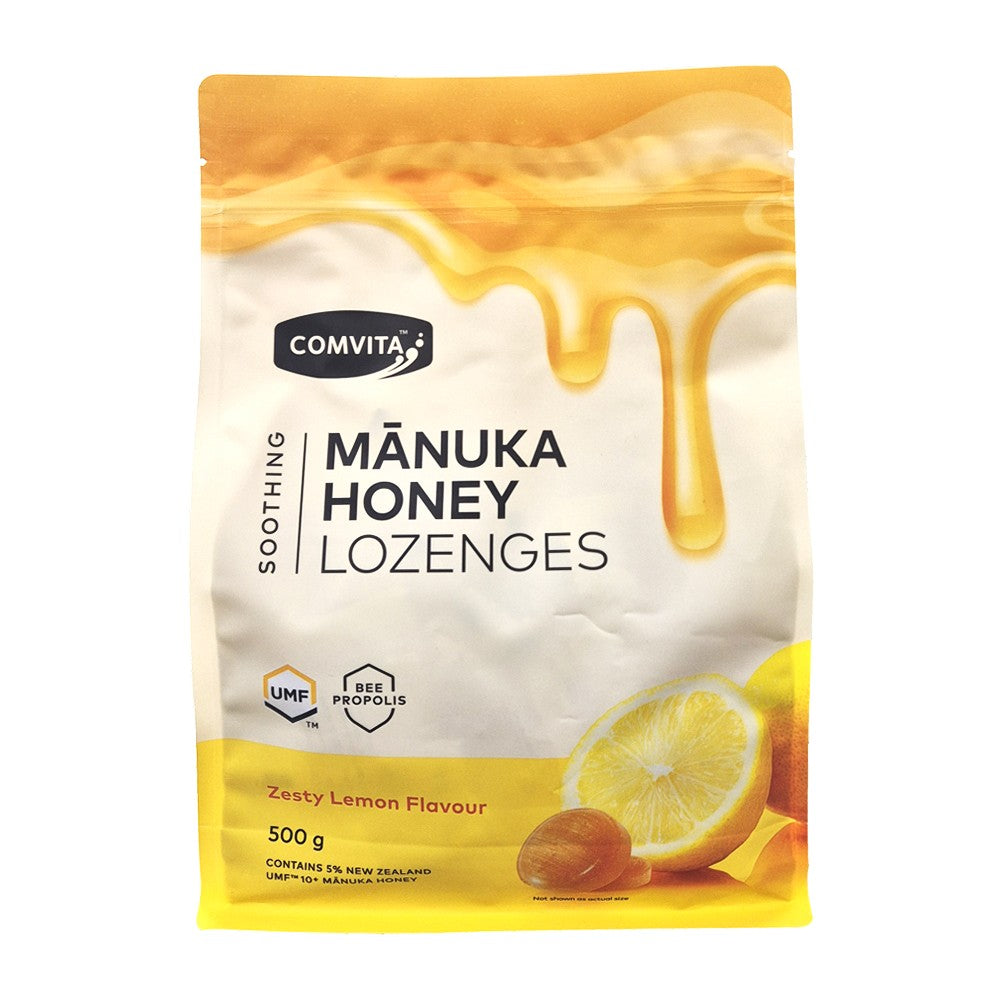 Comvita Manuka Honey Lozenges Lemon 500g