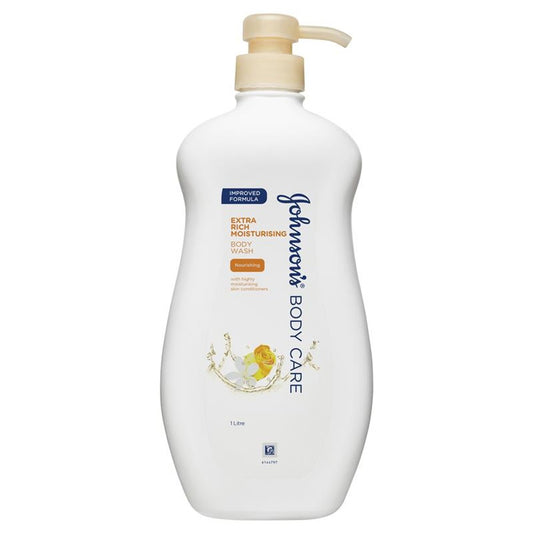 Johnson's Body Care Cream Wash Extra Rich 1 Litre