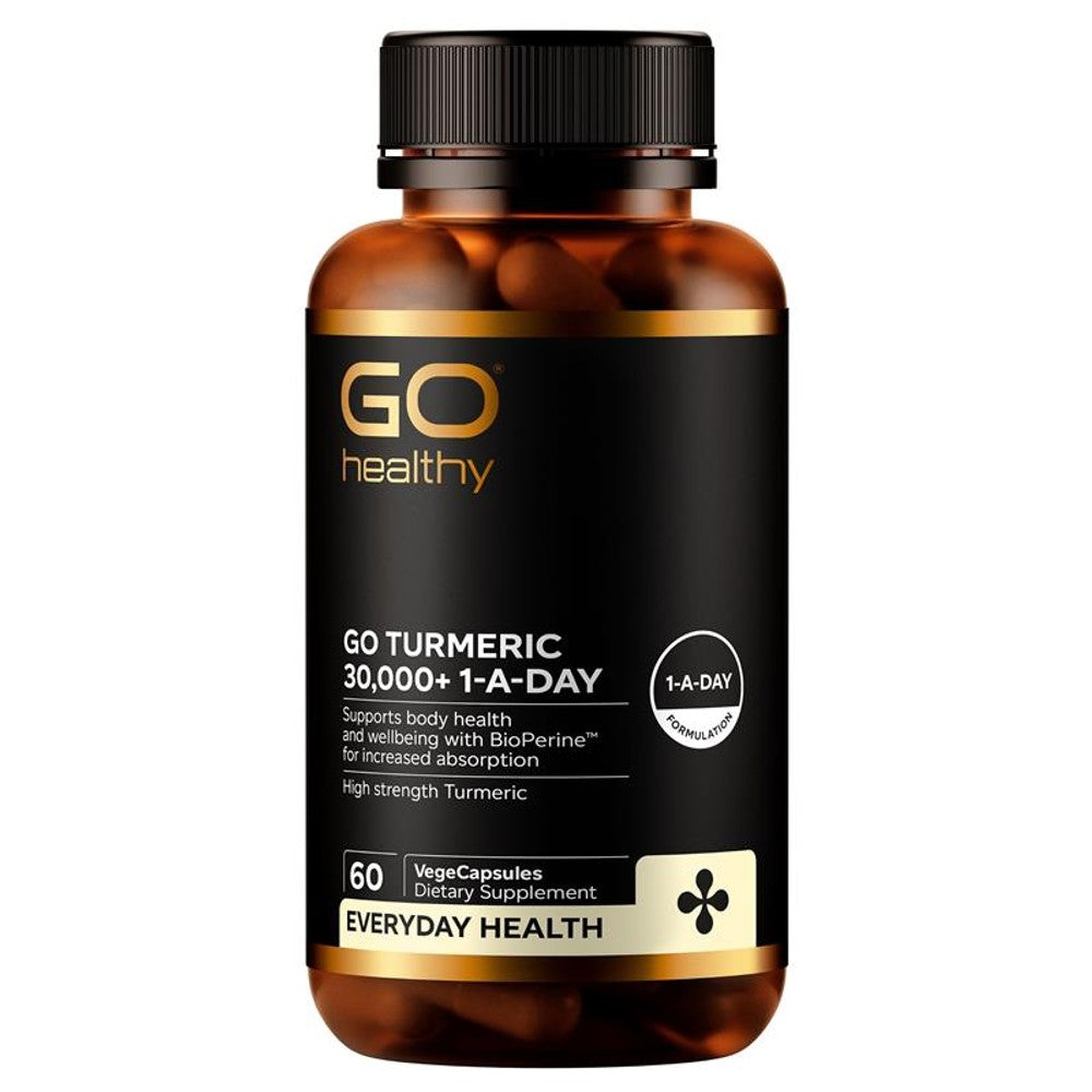 Turmeric 30,000+ 1-A-Day 60 VegeCapsules
