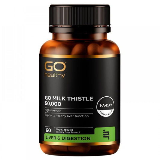 Milk Thistle 50,000 - Liver & Digestive Wellness (60 VegeCapsules)