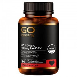 CoQ10 400mg Ubiquinol - Energy & Antioxidant Support (60 Capsules)