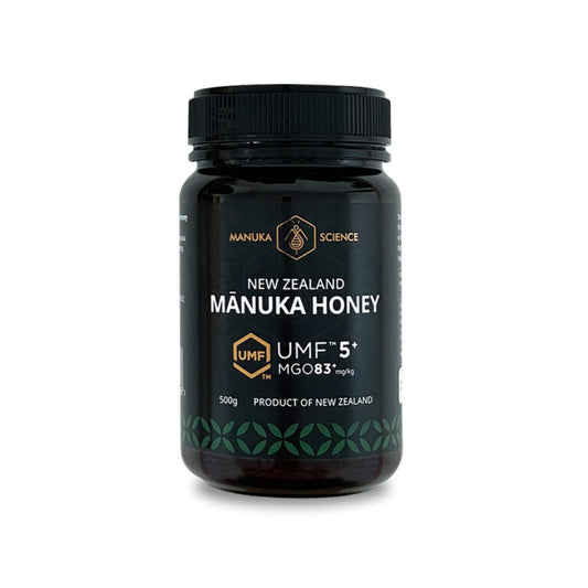 마누카 사이언스 Mﾄ]uka 허니 UMF 5+ 500g