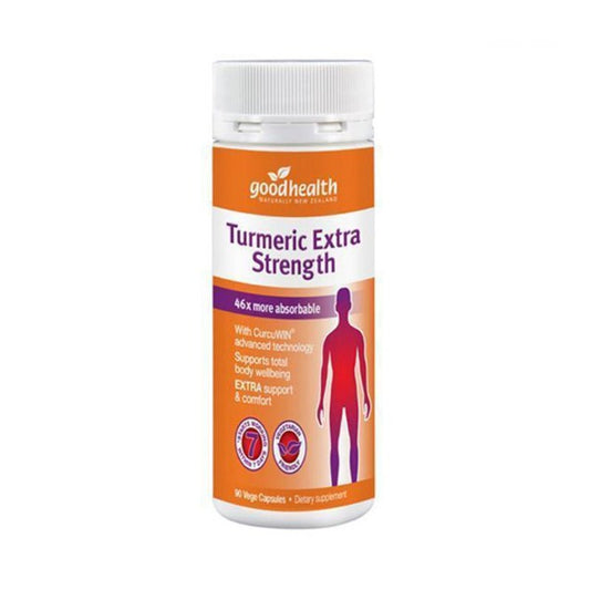 GOOD HEALTH TURMERIC EXTRA STRENGTH 90 CAPSULES
