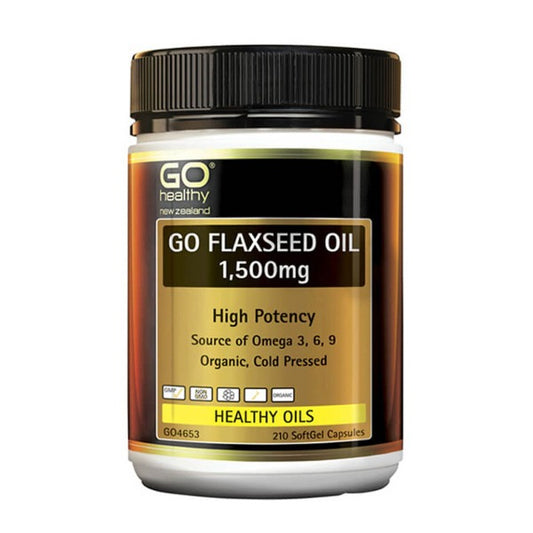 GO HEALTHY 아마씨 오일 1500MG 210 캡슐