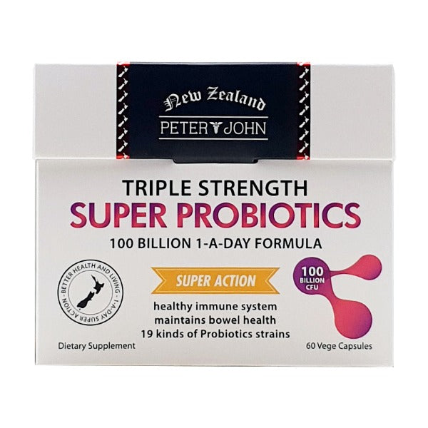 PETER&JOHN SUPER PROBIOTICS 100BIL 60 CAPSULES