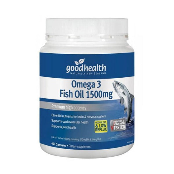 GOOD HEALTH OMEGA 3 1500MG 400 CAPSULES