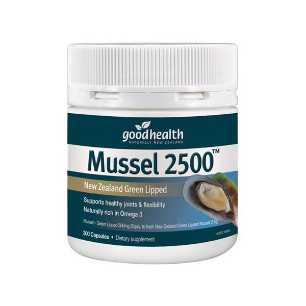 GOOD HEALTH MUSSEL 2500 300 CAPSULES