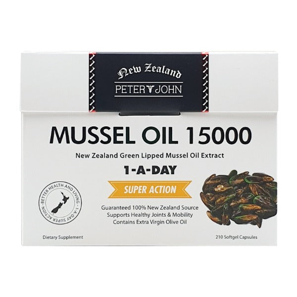 PETER&JOHN MUSSEL OIL 15000 210 CAPSULES