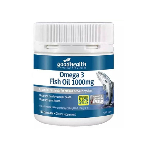 GOOD HEALTH OMEGA 3 1000MG 150 CAPSULES