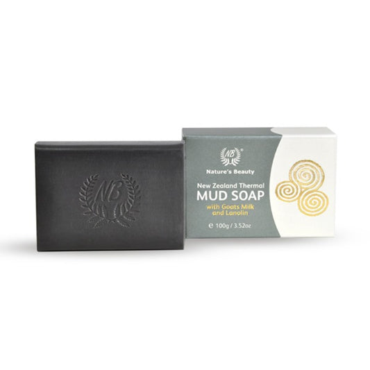 네이처스 뷰티 로토루아 써멀 머드 염소 우유 비누 100G